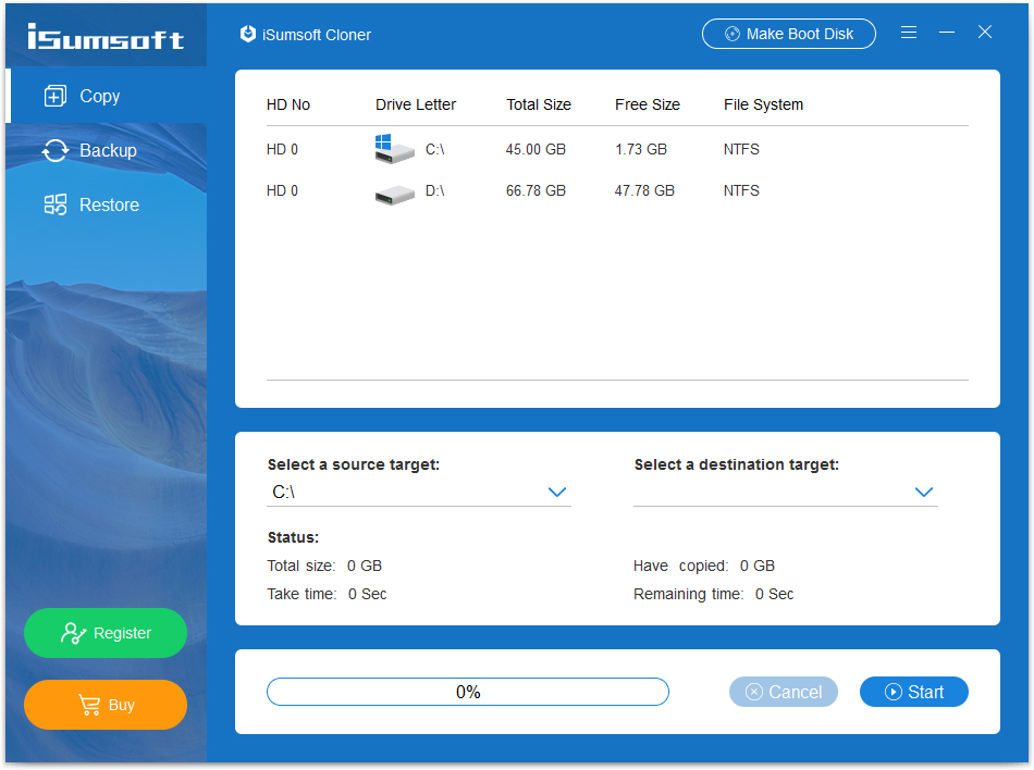 iSumsoft Cloner下载_iSumsoft Cloner（系统分区克隆工具）下载 V3.1.1 免费版 工具