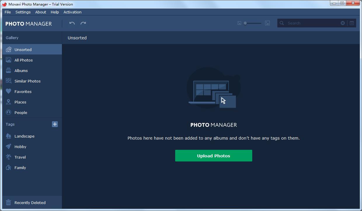 Movavi Photo Manager下载【照片管理软件下载】Movavi Photo Manager  V2.0 英文安装版 添加
