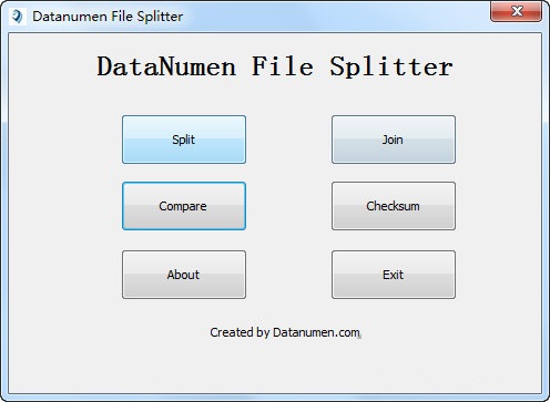 DataNumen File Splitter下载_DataNumen File Splitter V1.0 英文安装版 哈希