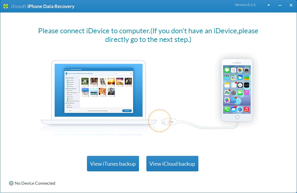 Jihosoft iPhone Data Recovery_【数据恢复软件下载】Jihosoft iPhone Data Recovery V8.1.4.0 多国语言安装版 iOS